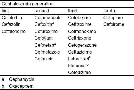 cephalosporins