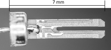 piezoelectric tuning fork piezoelectric tuning fork