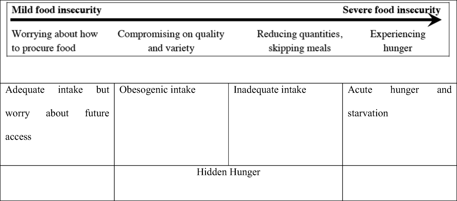 Food Security And The Food Insecurity Experience Scale (FIES): Ensuring ...