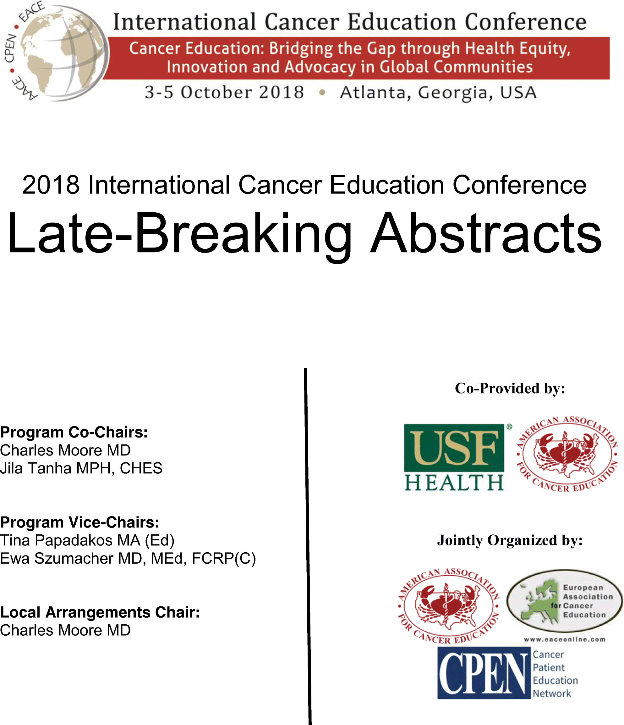 LateBreaking Oral Abstracts SpringerLink