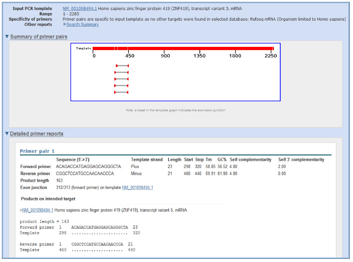 PrimerBLAST A tool to design targetspecific primers for polymerase