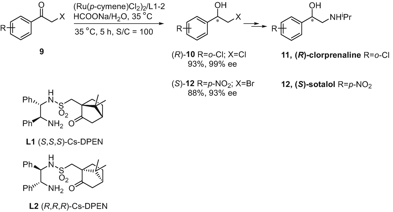 Structural Diversity In Ruthenium Catalyzed Asymmetric Transfer Hydrogenation Reactions Springerlink
