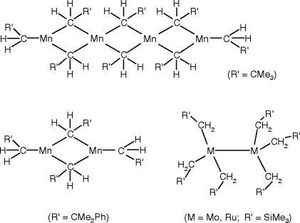 Metal Alkyls And Metal Aryls The True Transition