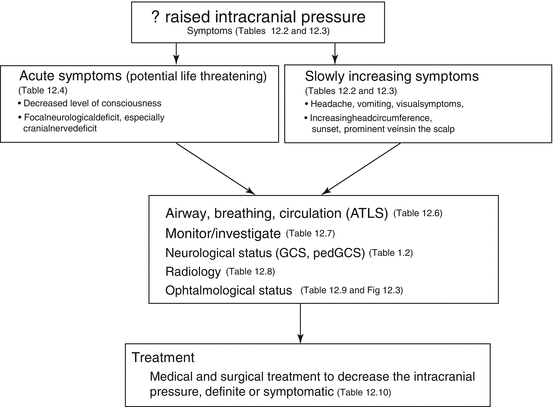 Management Of Increased Intracranial Pressure Springerlink