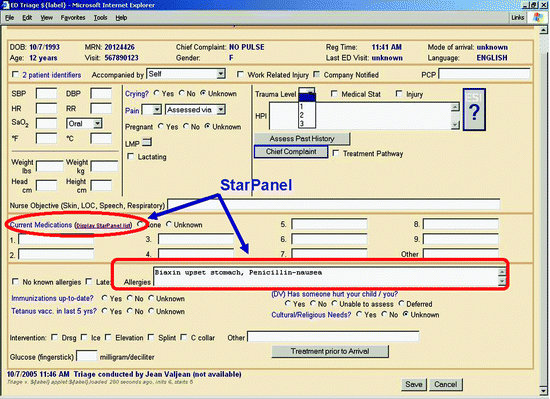 Implementing A Computerized Triage System In The Emergency