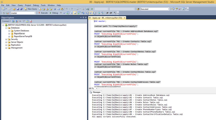 Automating Deployment with SQLCMD | SpringerLink