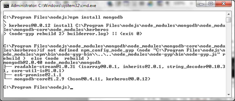 how to install mongodb on windows using npm how to install mongodb on windows using npm