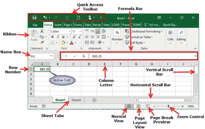 scroll bar missing in excel 2003