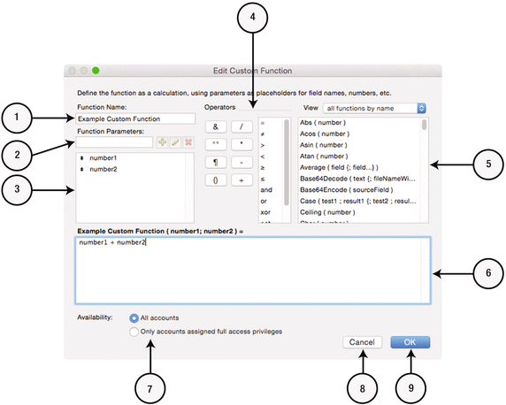 Creating Custom Functions Springerlink