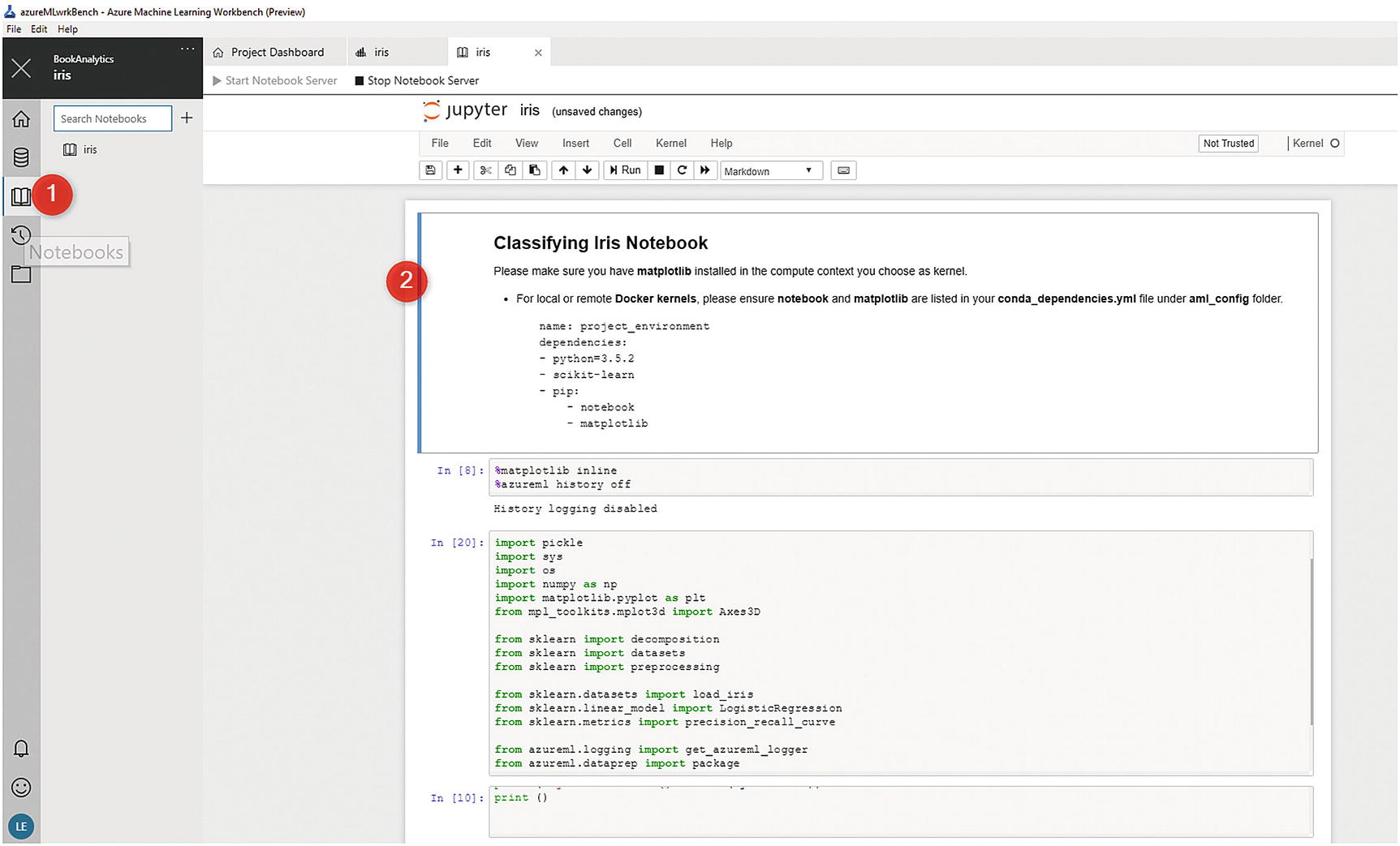 azure machine learning workbench
