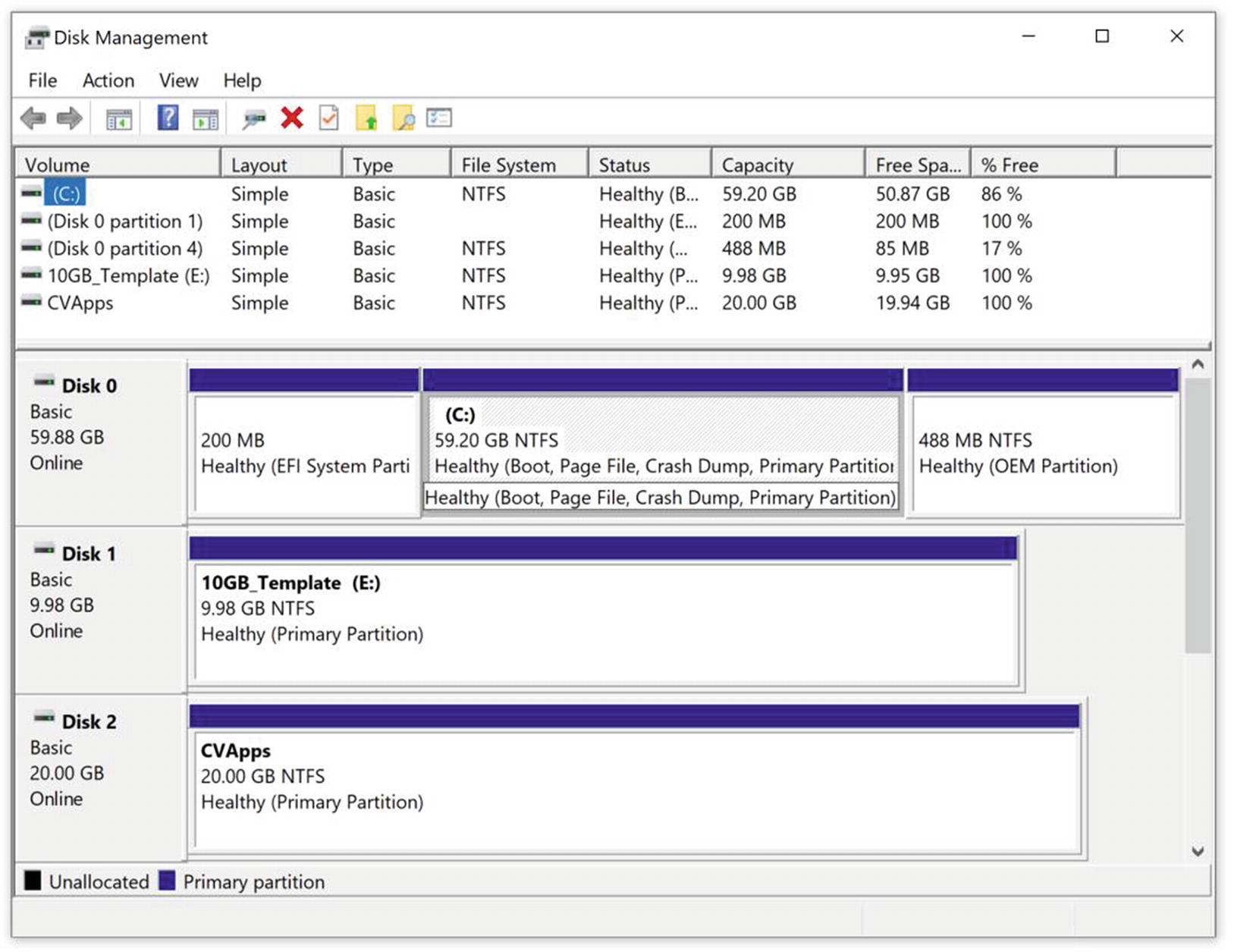 what is a oem partition