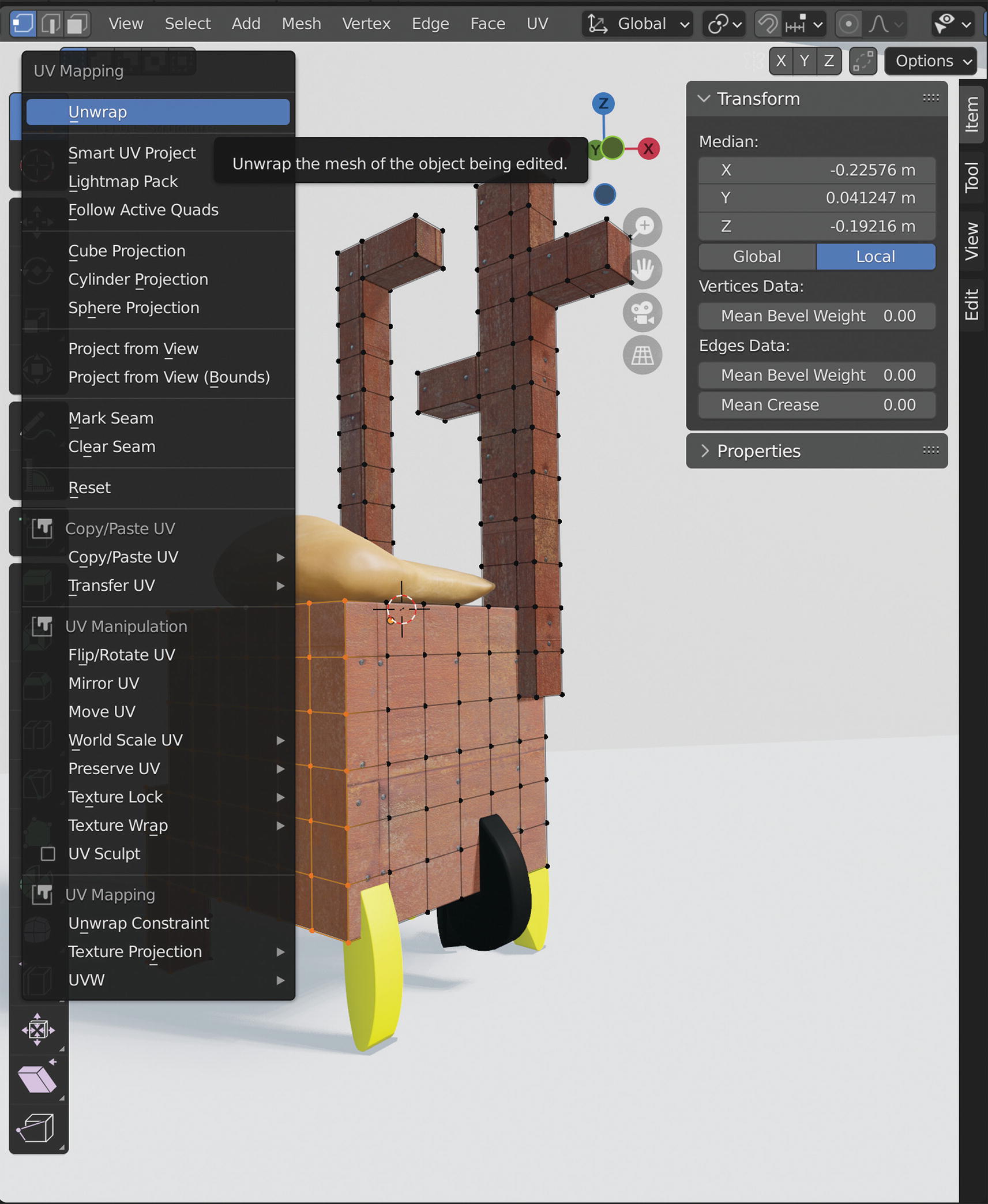 ultimate unwrap 3d vertex wieghts ultimate unwrap 3d vertex wieghts