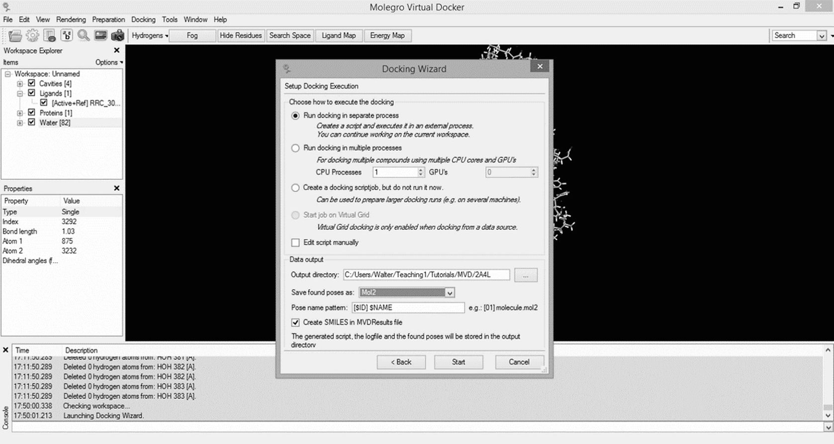 Molegro virtual docker Molegro virtual docker