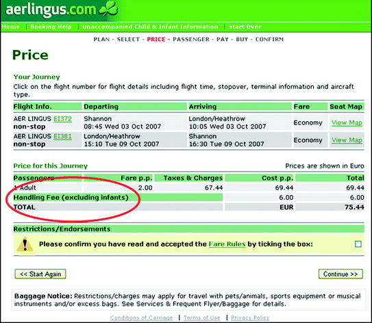 aer lingus baggage damage