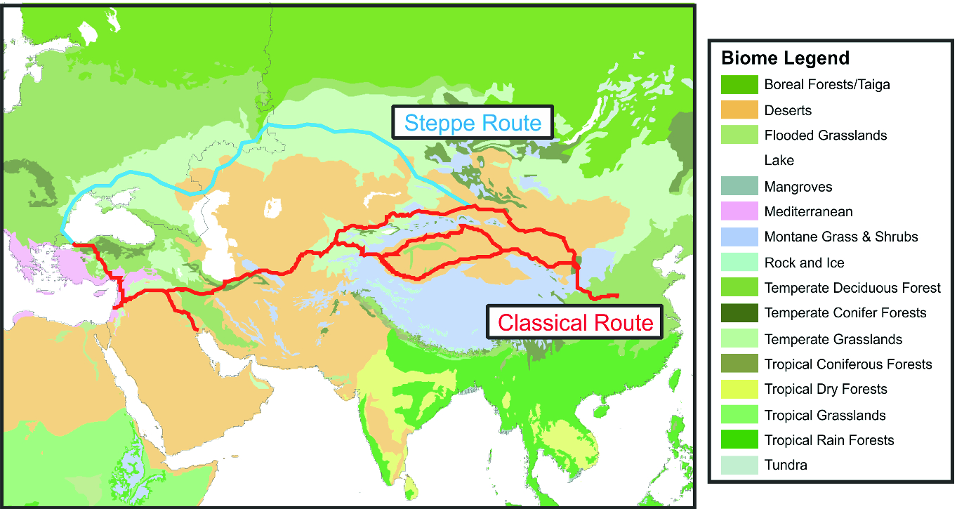 Climate Change And The Rise Of The Central Asian Silk Roads