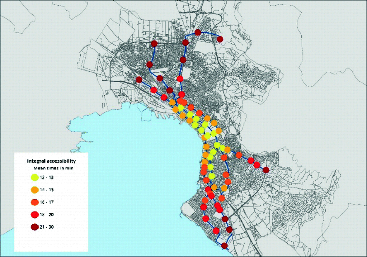 Measuring Spatial Accessibility of Public Transport: The Case of the New  Urban Rail Systems in the City of Thessaloniki, Greece | SpringerLink