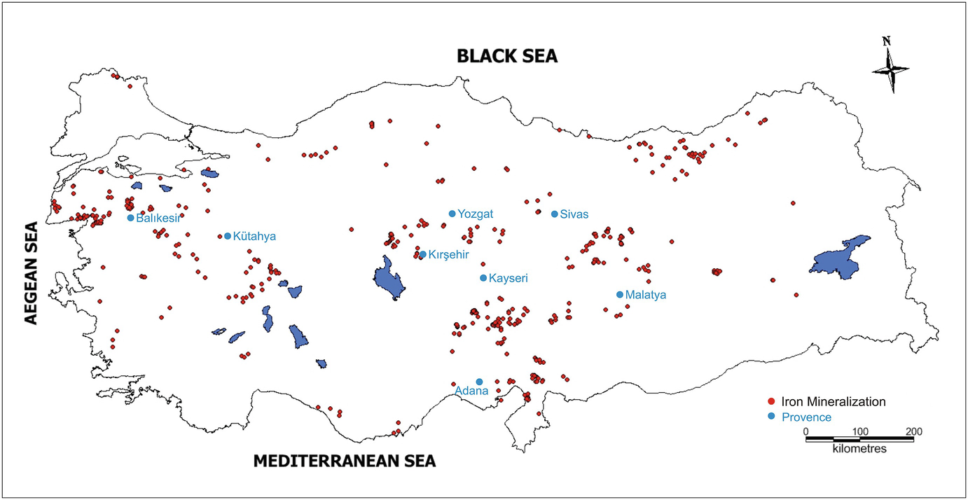 turkish iron deposits springerlink