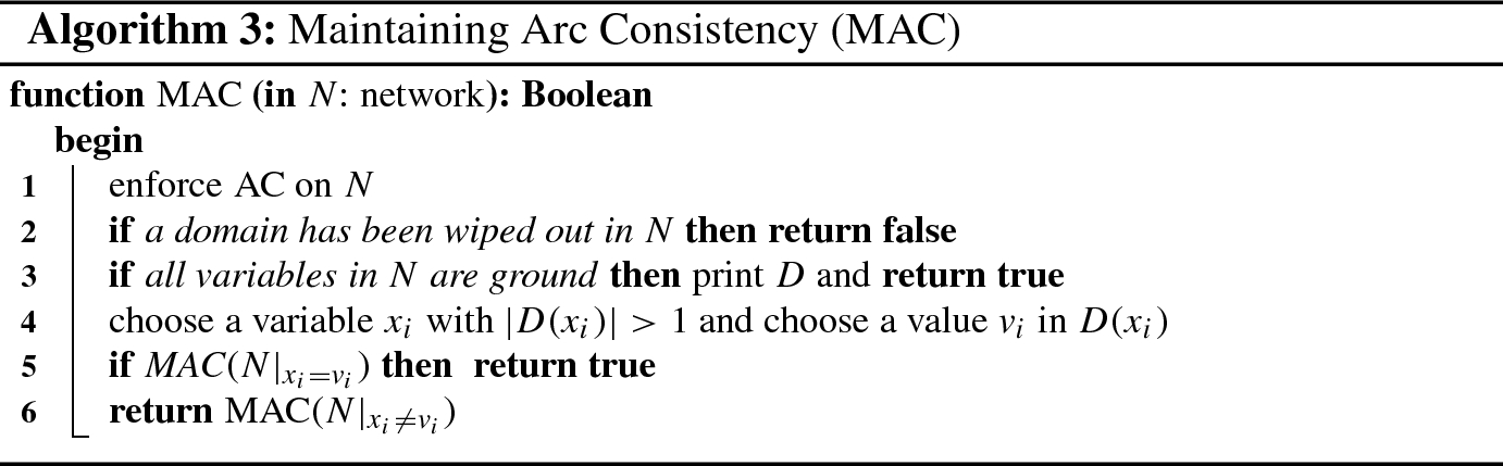 Constraint Reasoning Springerlink