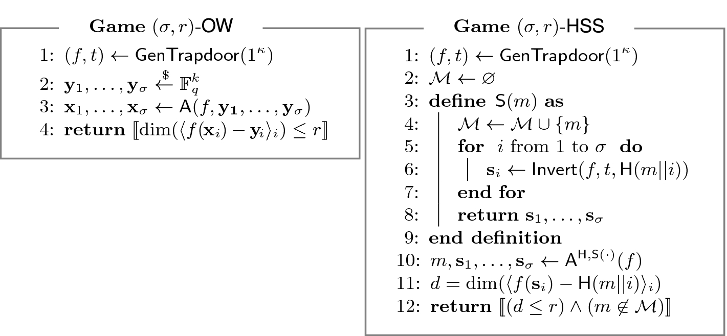 Public Key Compression For Constrained Linear Signature Schemes Springerlink