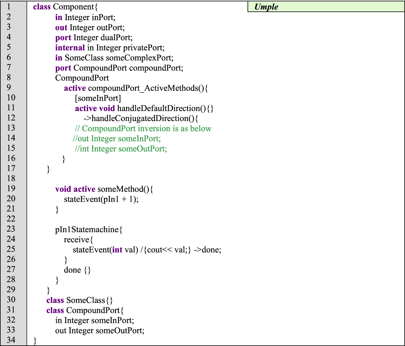 A Textual Notation For Modeling And Generating Code For - 
