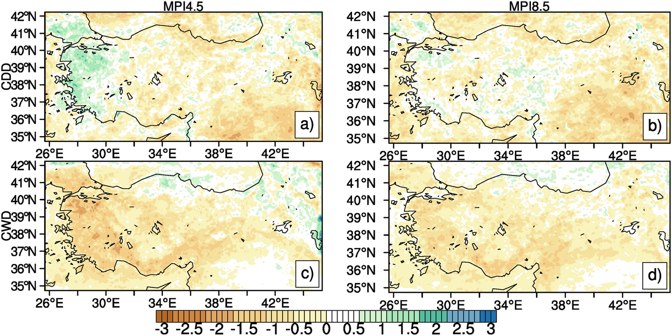 Impacts Of Climate Change On Precipitation Climatology And Variability In Turkey Springerlink