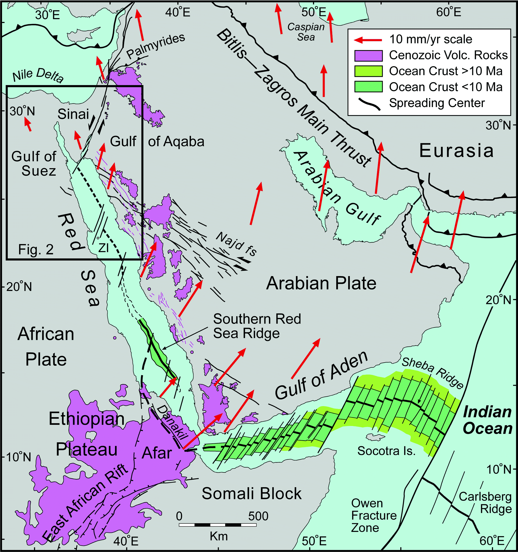 Geology Of Egypt The Northern Red Sea Springerlink