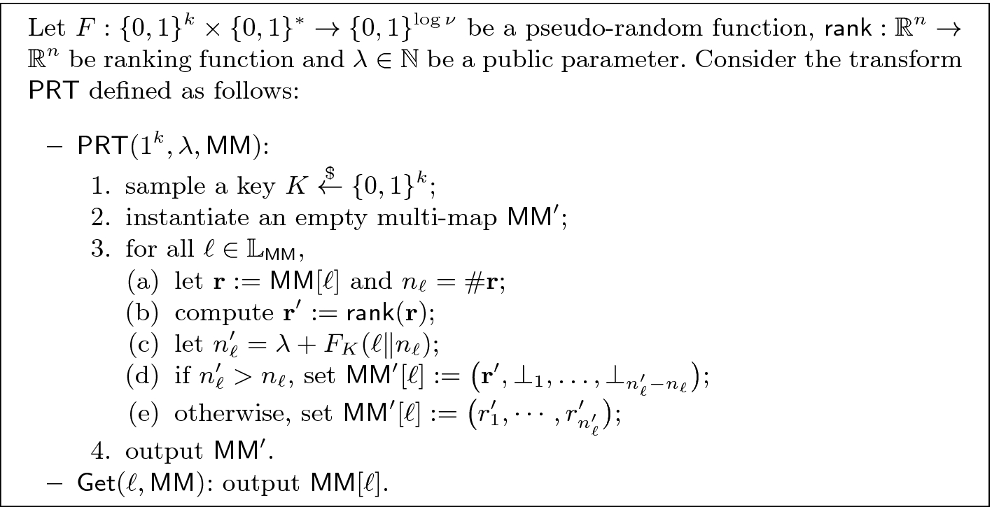 Computationally Volume Hiding Structured Encryption Springerlink