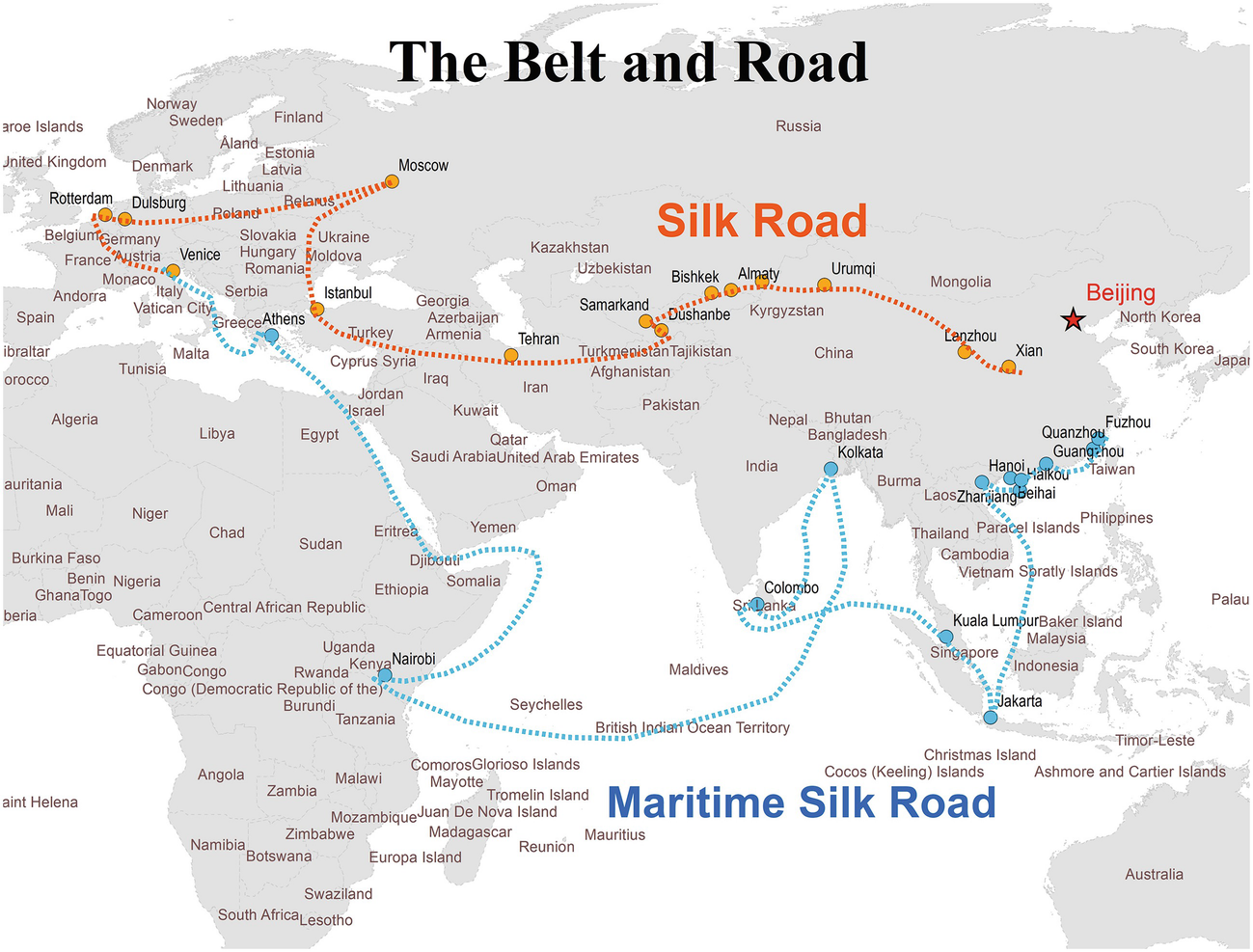 The New Silk Road Springerlink