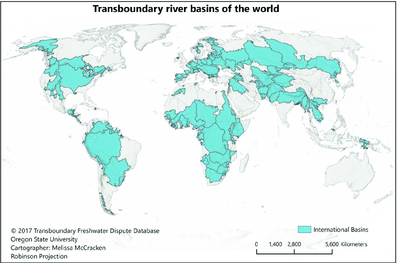 Geography Of Transboundary River Basins Springerlink