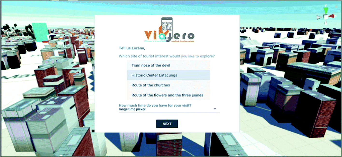 Immersive Virtual System For The Operation Of Tourist Immersive Virtual System For The Operation Of Tourist