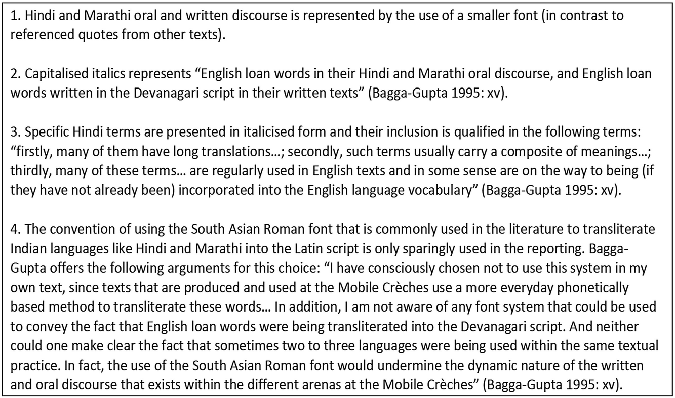 Handling Languaging During Empirical Research Ethnography As Action In And Across Time And Physical Virtual Sites Springerlink