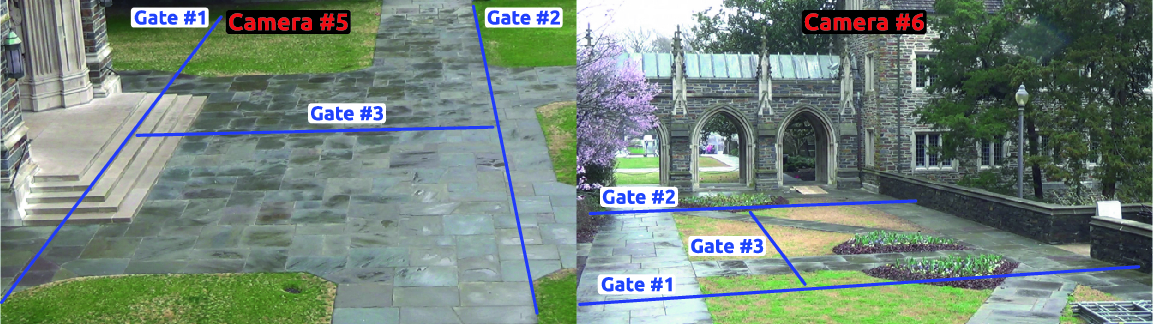 Open Set Recognition For Unique Person Counting Via Virtual Gates