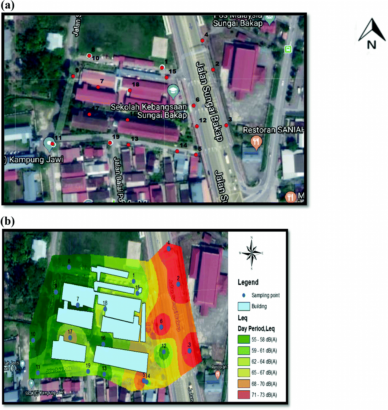 Road Traffic Noise Assessment At Sekolah Kebangsaan Sungai Bakap Sungai Bakap Penang Malaysia Springerlink