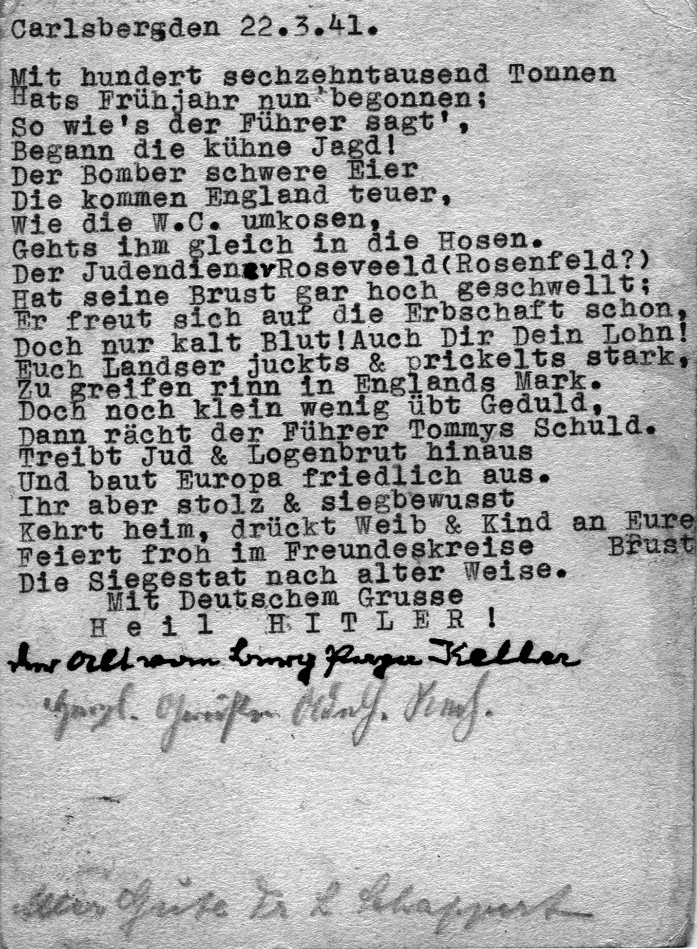 The Dark Side Of Holocaust Era Poetry Nazi Poetry Promoting