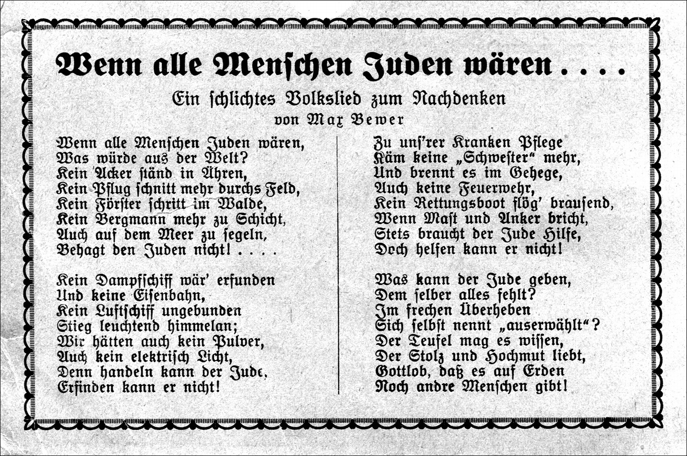 The Dark Side Of Holocaust Era Poetry Nazi Poetry Promoting
