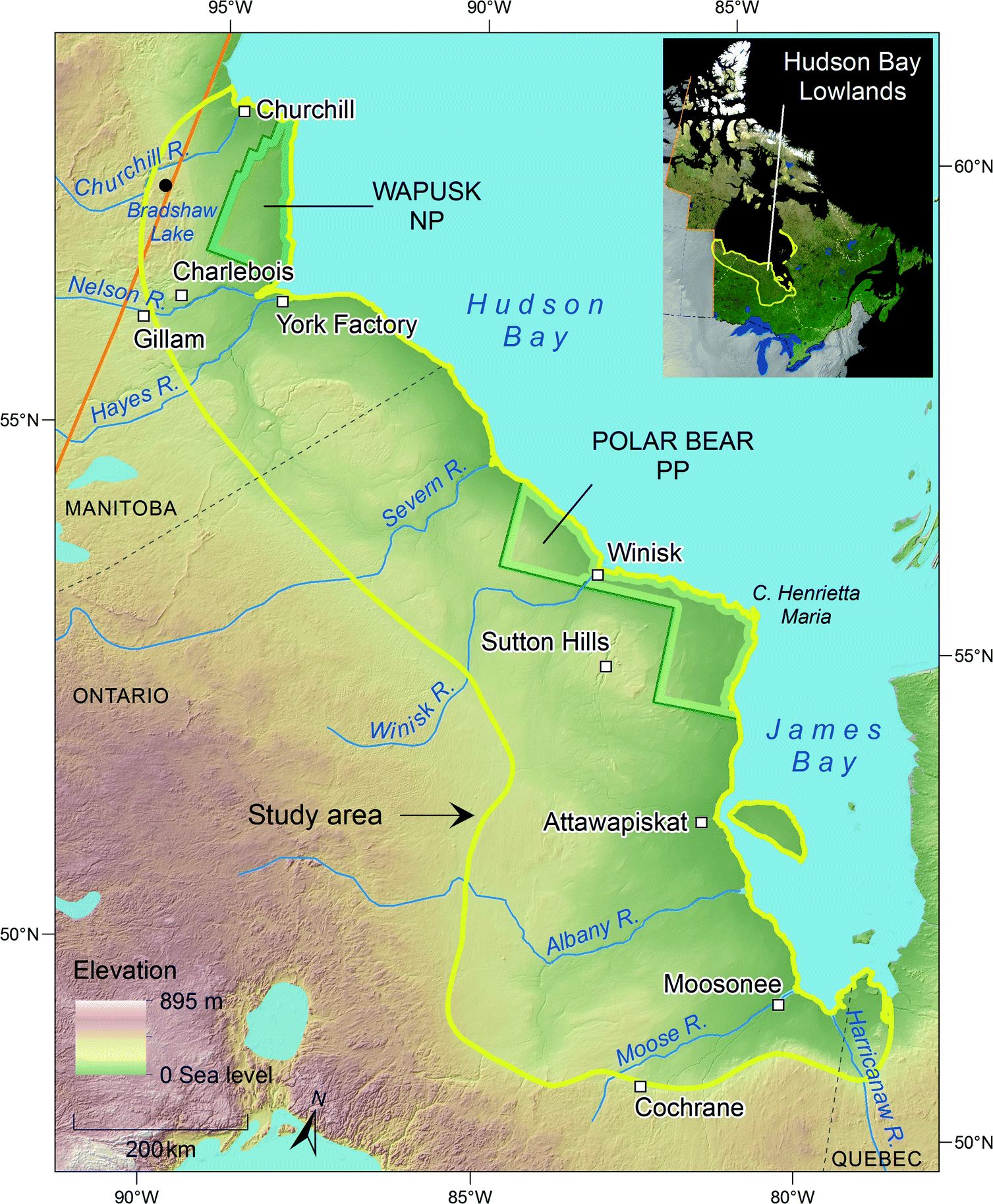 pic Lowlands Landform landforms of the hudson bay lowlands
