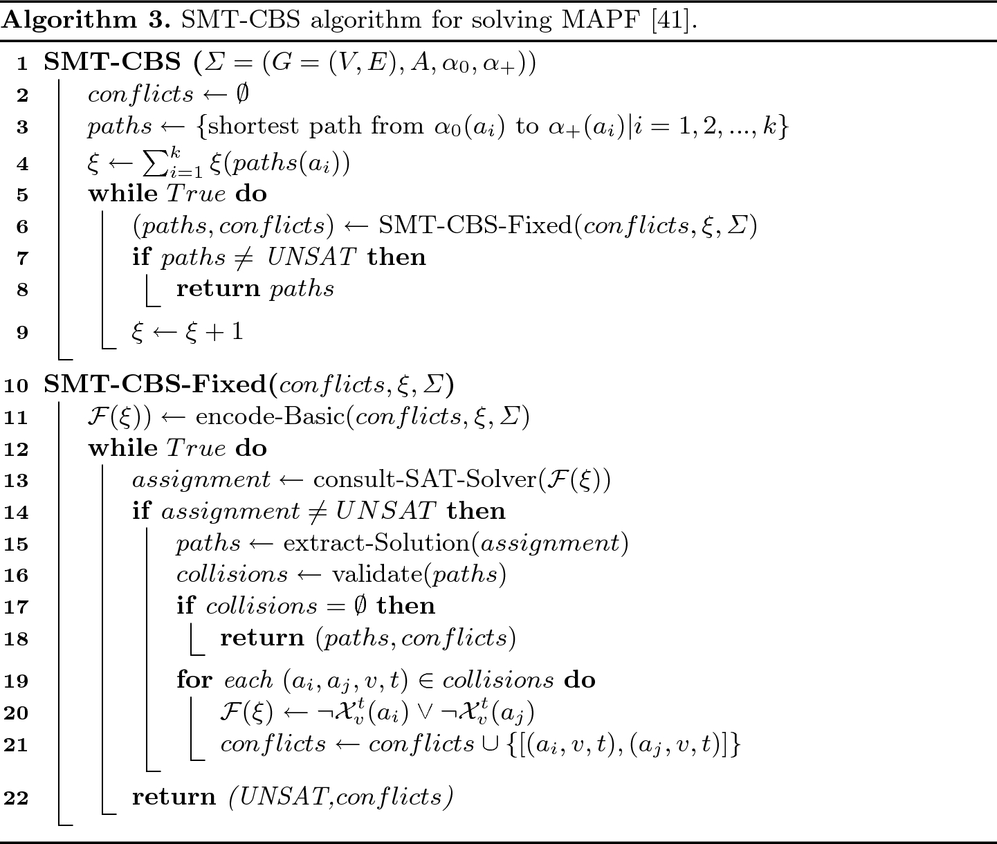Multi Agent Path Finding With Generalized Conflicts An Experimental Study Springerlink