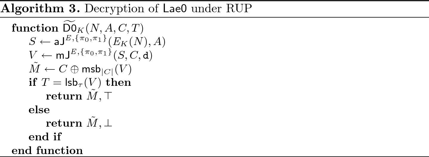 Authenticated Encryption Based On Lesamnta Lw Hashing Mode Springerlink