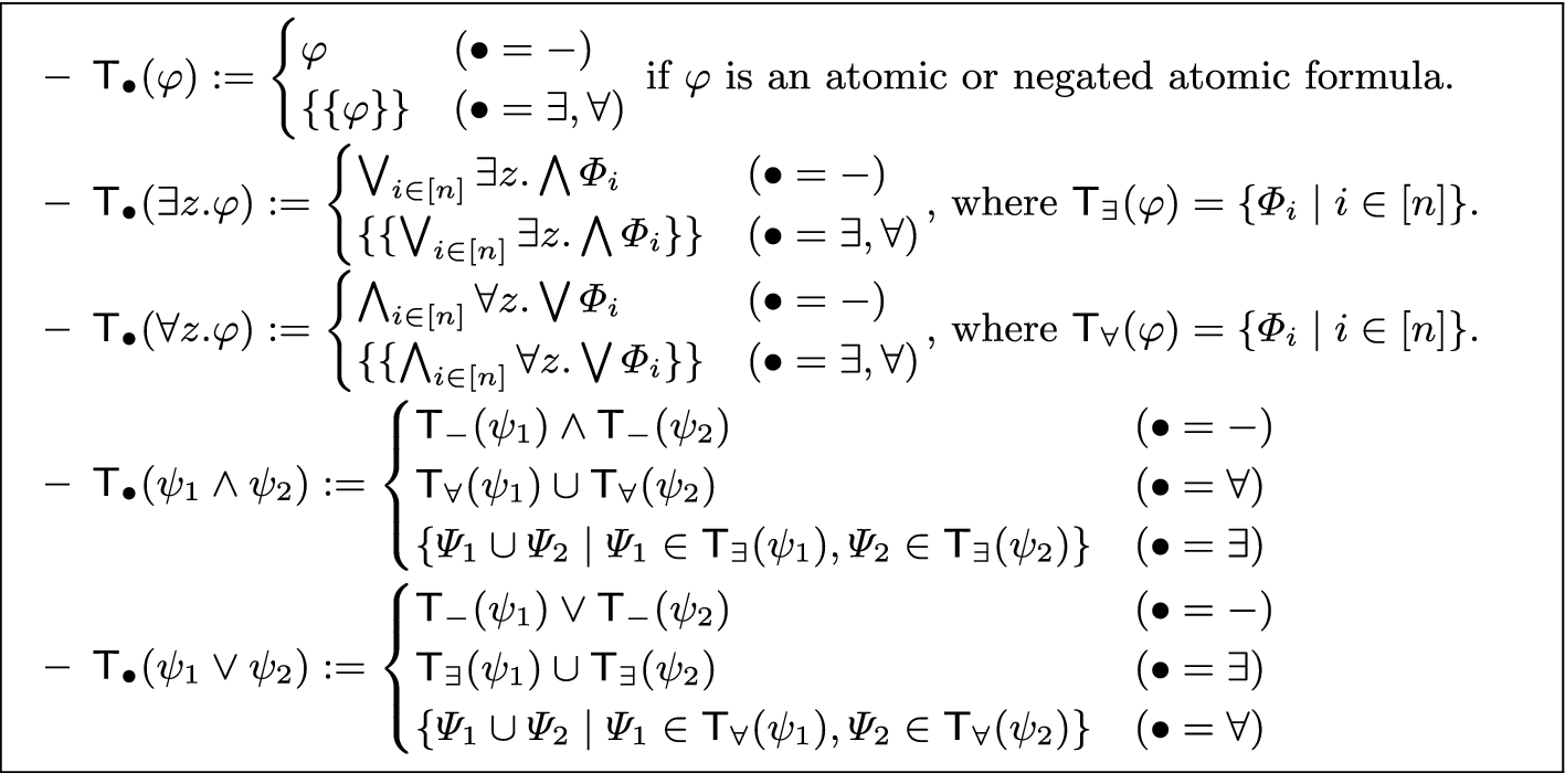 Expressive Power And Succinctness Of The Positive Calculus Of Relations Springerlink