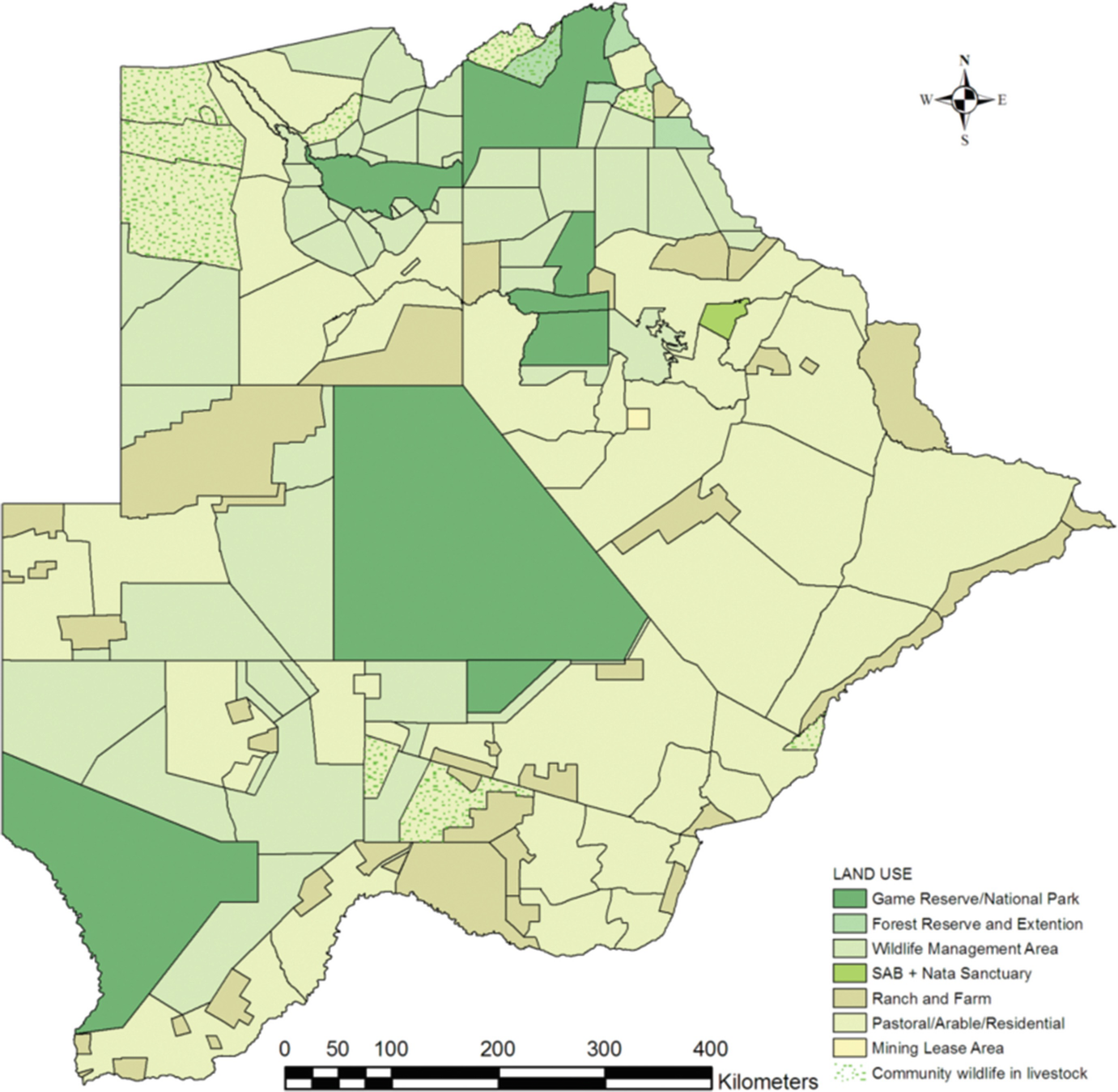 Climate Change Biodiversity And Tipping Points In Botswana Springerlink