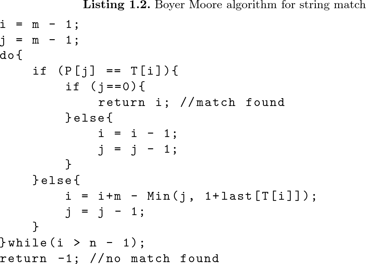 An Overview Of Search And Match Algorithms Complexity And Performance Springerlink