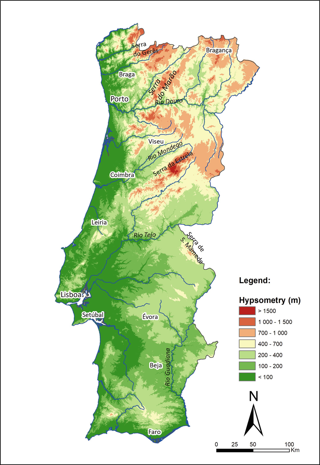 Physical Geography And Environmental Issues In Portugal Springerlink