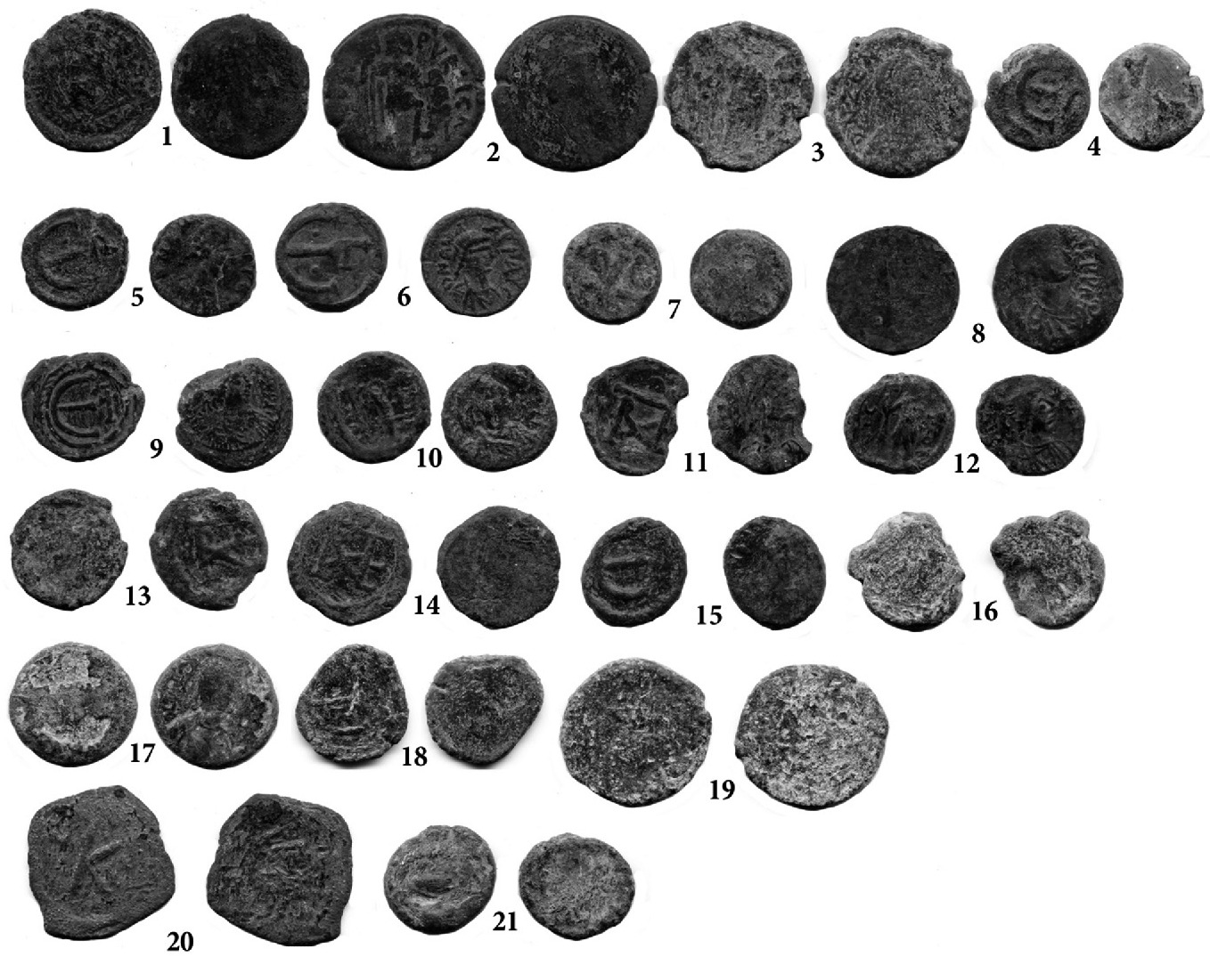 Xrf Analysis Of Elemental Composition Of Archaeological Coins From Mangup Crimea Springerlink