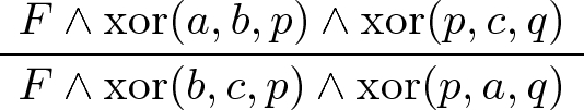 Sorting Parity Encodings By Reusing Variables Springerlink