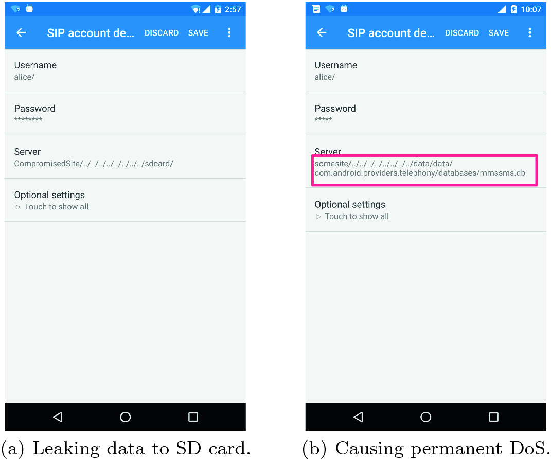 Understanding Android Voip Security A System Level Vulnerability Assessment Springerlink