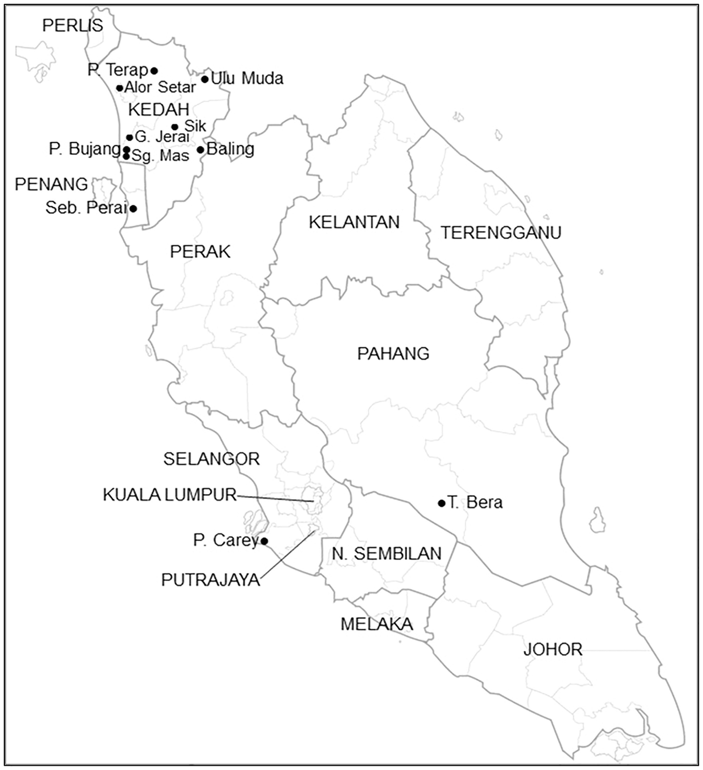 Folk Astronomy of the Northern West Coast of Peninsula Malaysia 