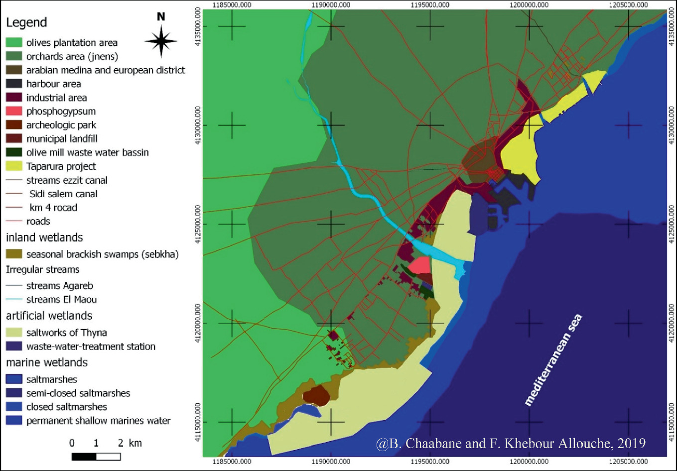 A Historical Look At The Spatiotemporal Dynamics Of Tunisian Wetlands By Earth Observation Springerlink