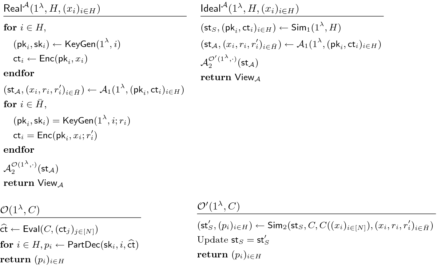 Multi Key Fully Homomorphic Encryption In The Plain Model Springerlink