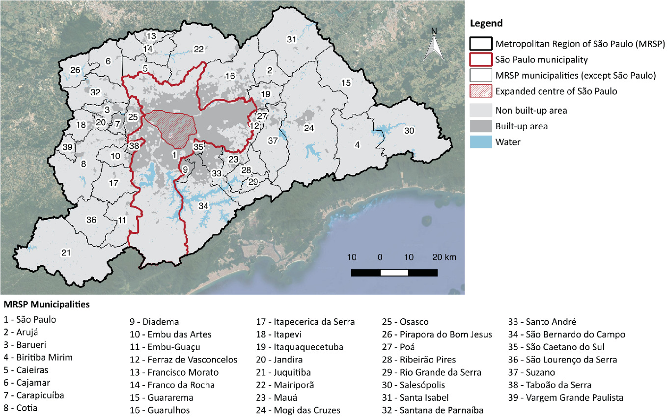 Measuring Changes In Residential Segregation In Sao Paulo In The 00s Springerlink