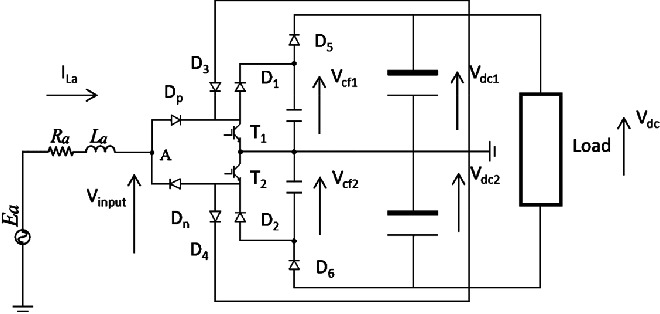 single phase vienna rectifier circuit